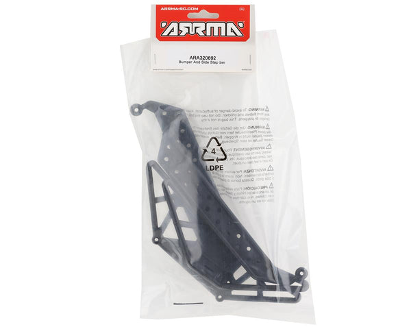 ARA320692 Arrma Bumper And Side Step Set, Fireteam, AR320692