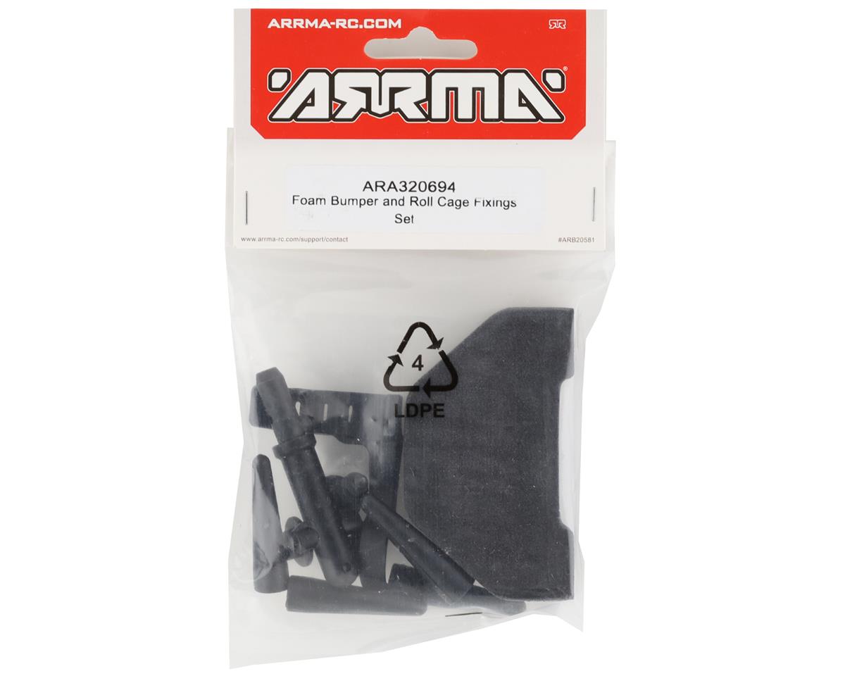 ARA320694 Arrma Foam Bumper and Roll Cage Fixings Set, Fireteam, AR320694 ARRMA