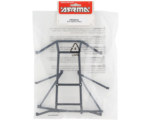 ARA320702 Arrma Body Cage Roof Black, Fireteam, AR320702