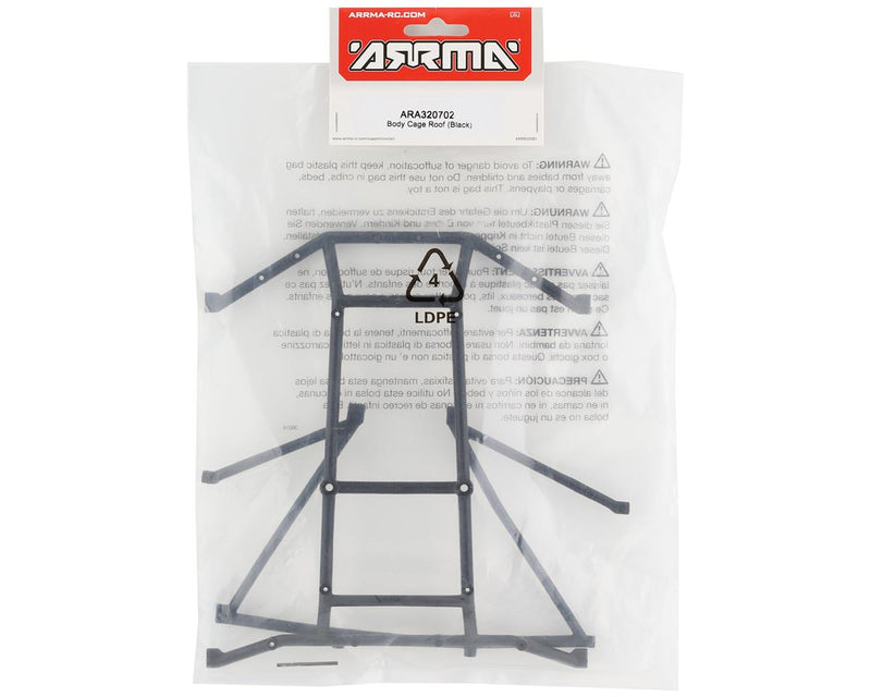 ARA320702 Arrma Body Cage Roof Black, Fireteam, AR320702