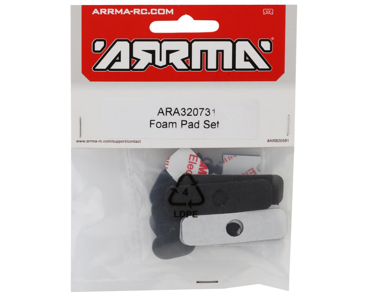 ARA320731 Arrma Foam Pad Set, Big Rock 6S ARRMA