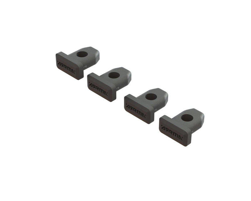 ARA320755 Arrma Aluminium V2 Rear Brace Chassis Brace Insert, Kraton 6S EXB