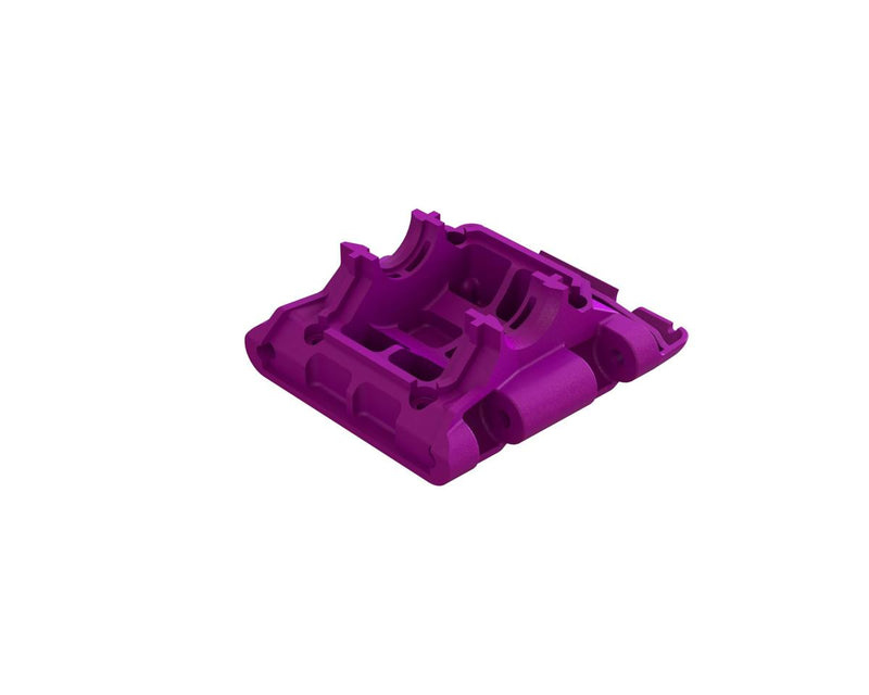 ARA320770 Arrma Rear Lower Skid/Gearbox Mount, Purple, Gorgon