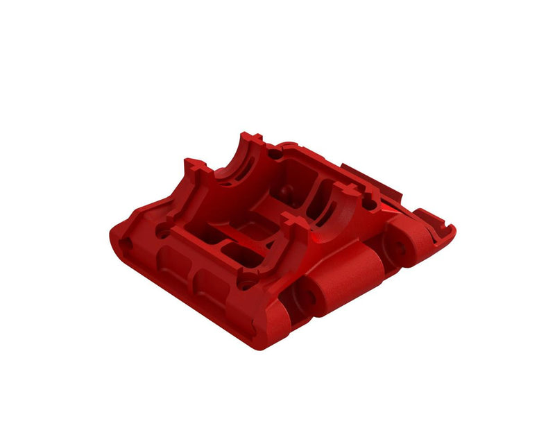 ARA320778 Arrma Rear Lower Skid/Gearbox Mount, Red, Gorgon