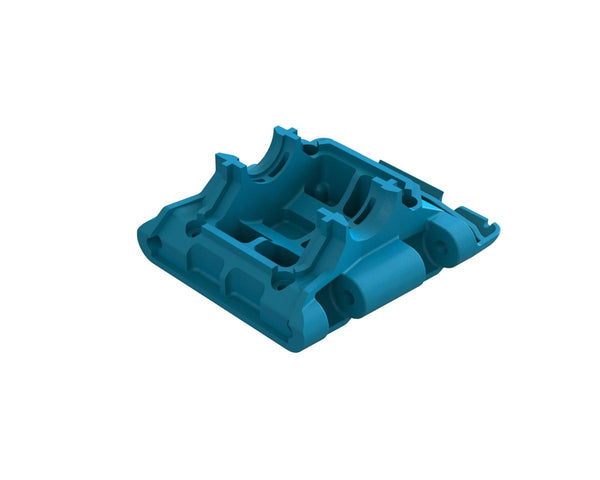 ARA320788 Arrma Rear Lower Skid/Gearbox Mount, Blue, Gorgon