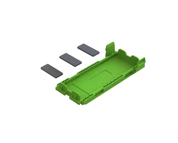 ARA320793 Arrma Battery Door Set, Green, Gorgon