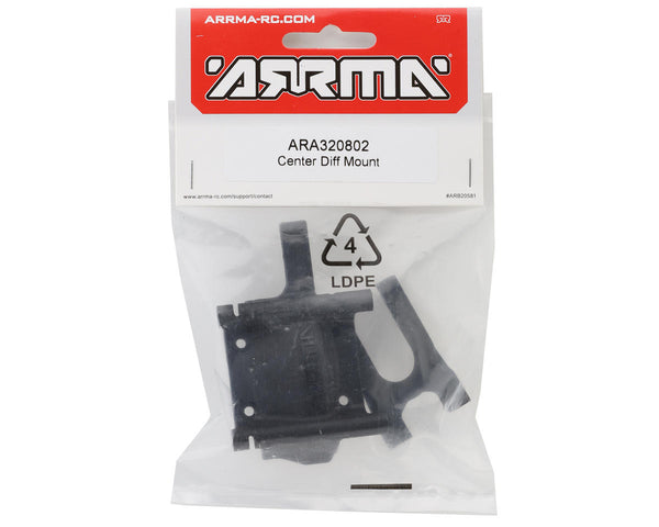 ARA320802 Arrma Center Diff Mount, Big Rock 6S