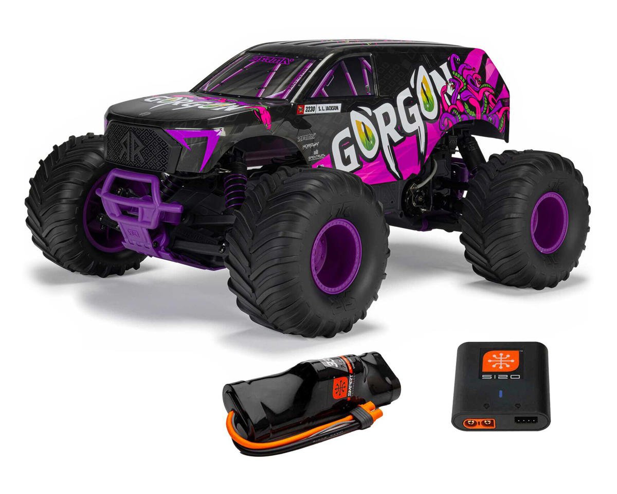 Arrma Gorgon MEGA 550 2wd Monster Truck RTR, Purple, ARA3230ST4