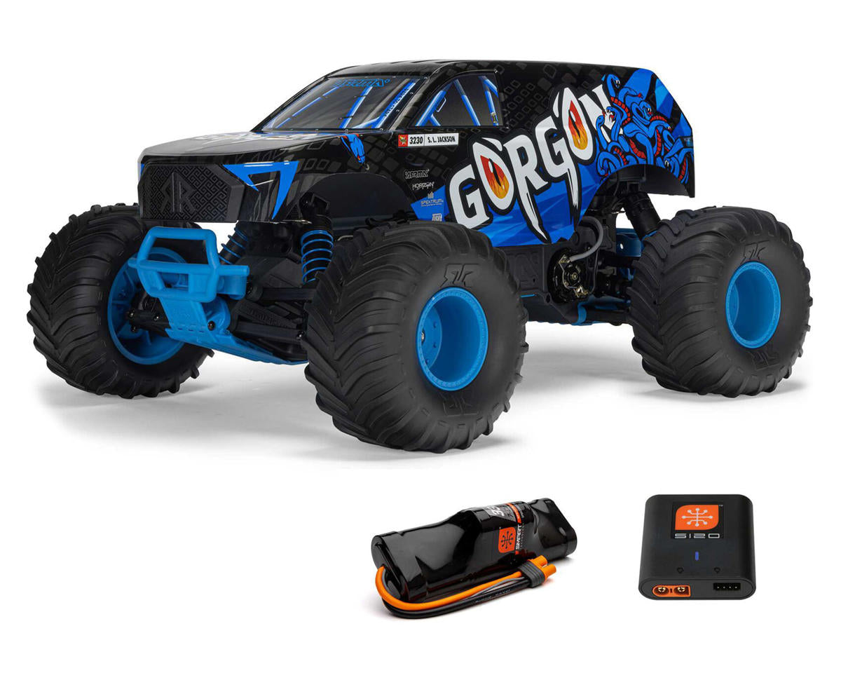 Arrma Gorgon MEGA 550 2wd Monster Truck RTR, Blue, ARA3230ST5