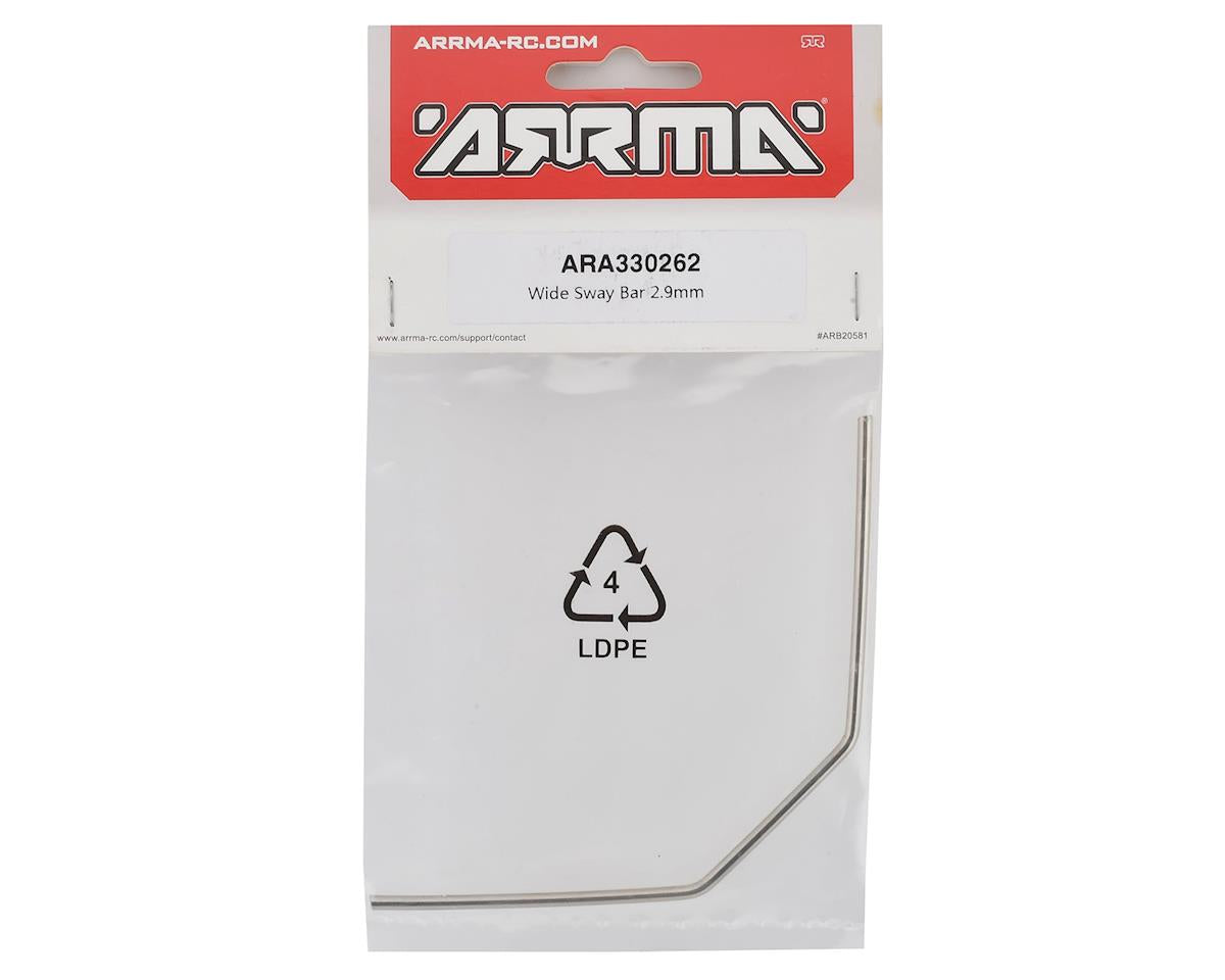 ARA330262 Arrma Wide Sway Bar, 2.9mm, AR330262 ARRMA