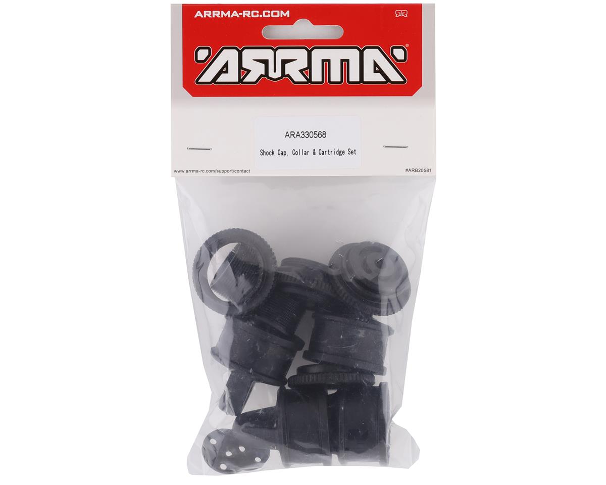 ARA330568 Arrma Shock Cap, Collar & Cartridge Set, 8S BLX, ARA330568 ARRMA