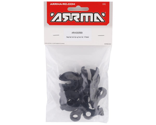 ARA330569 Arrma Shock Rod End & Spring Perch Set, 4pcs, 8S BLX, AR330569