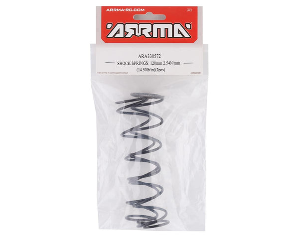 ARA330572 Arrma Shock Springs, 120mm, 15.6lb, 2pcs, 8S BLX, AR330572