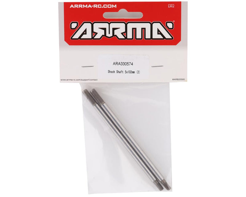 ARA330574 Arrma 102mm Shock Shaft, 2pcs, 8S BLX, AR330574