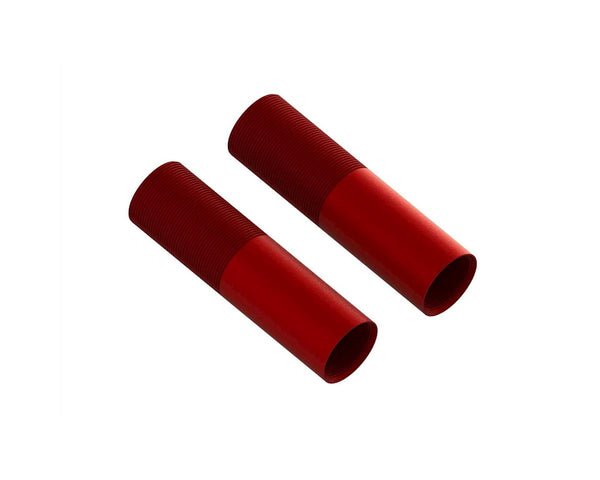 ARA330577 Arrma Aluminium Shock Body, 24x88mm, Red, 2pcs, 8S BLX, AR330577