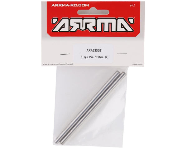 ARA330581 Arrma Hinge Pin, 5x96mm, 2pcs, 8S BLX, AR330581