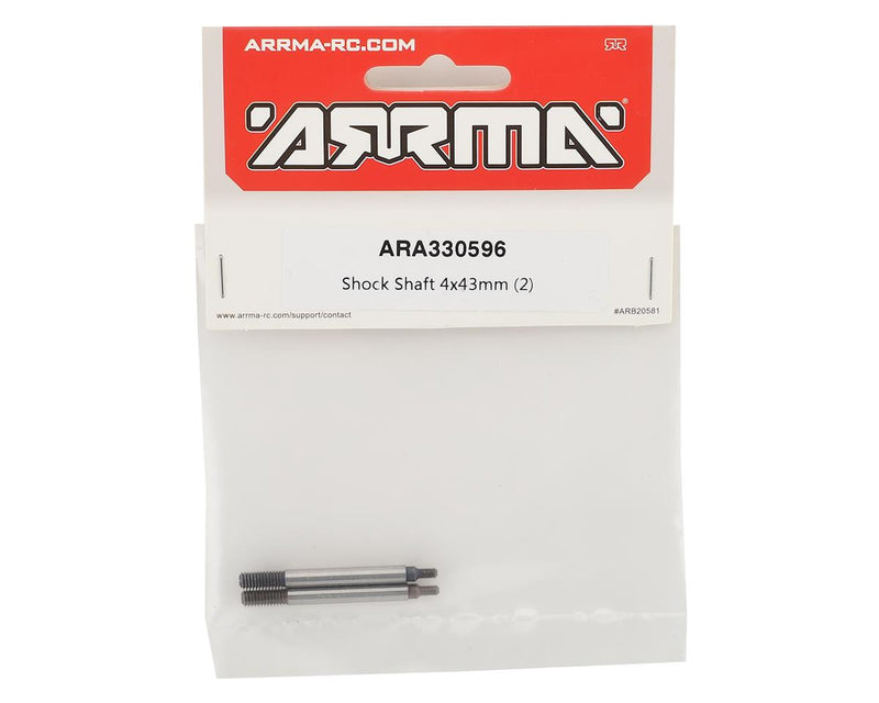 ARA330596 Arrma Shock Shaft 4X43mm, 2pcs, AR330596