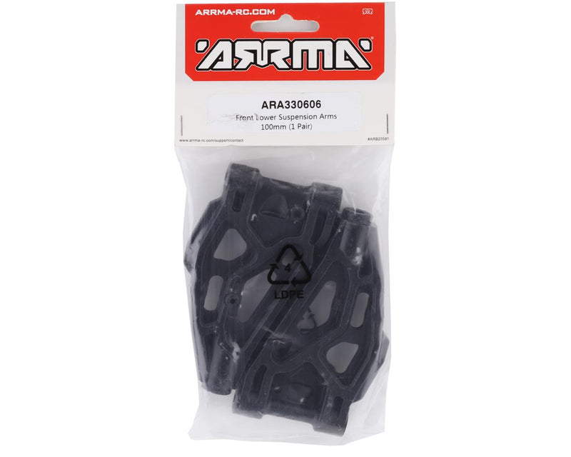 ARA330606 Arrma Suspension Arm FR Lower 100mm, 1 Pair, Mojave, AR330606