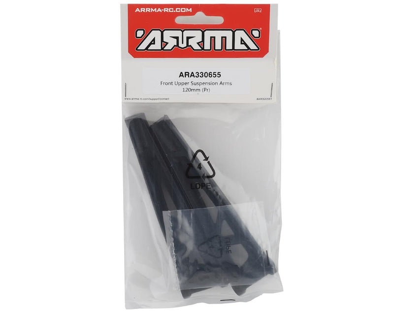 ARA330655 Arrma Front Upper Suspension Arms 120mm, 2pcs, AR330655