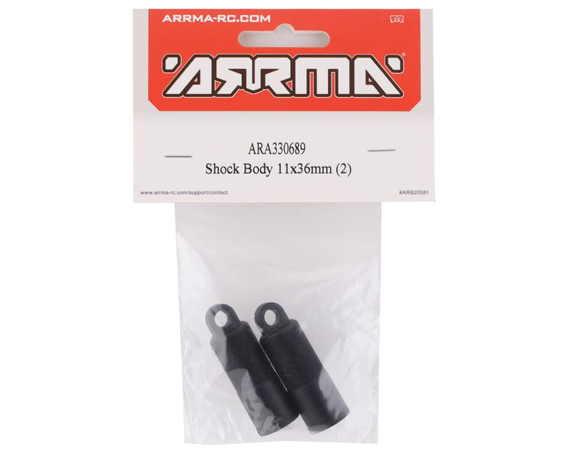 ARA330689 Arrma 11x36mm Shock Body, 2pcs, AR330689