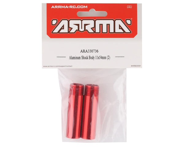 ARA330736 Arrma 54mm Aluminium Shock Body, Vorteks, AR330736