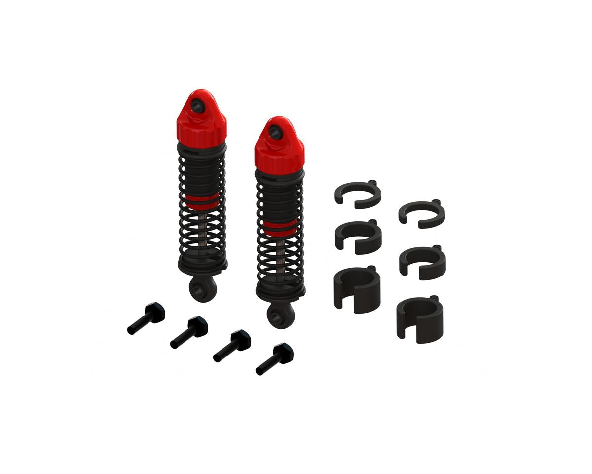 ARA330806 Arrma Shock Set, 58mm Length with 300cSt Oil, 2pcs, Grom ARRMA