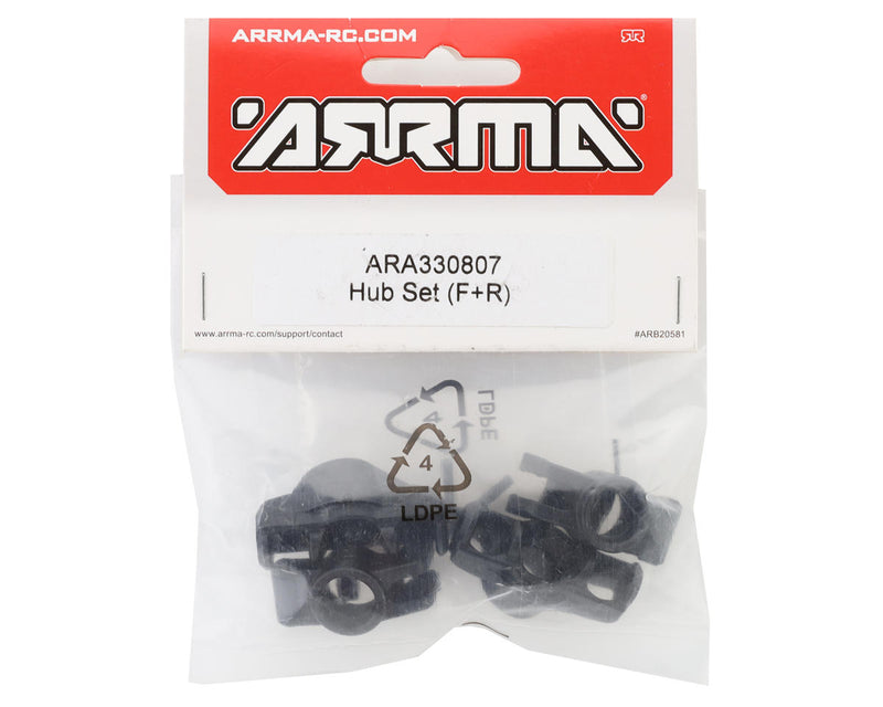 ARA330807 Arrma Front / Rear Standard Hub Set, Grom