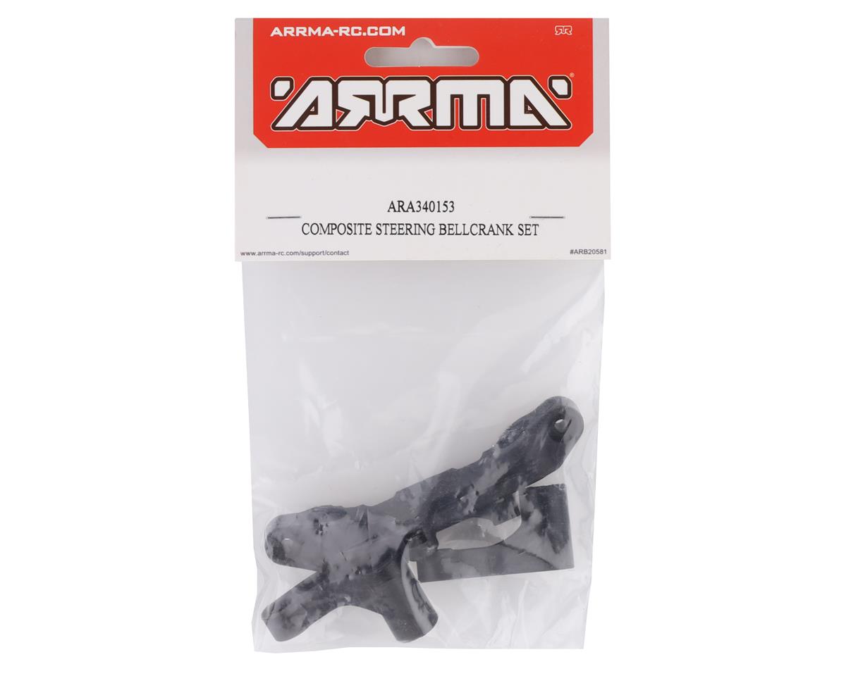 ARA340153 Arrma Composite Steering Bellcrank Set, 8S BLX, AR340153 ARRMA