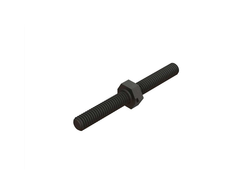 ARA340155 Arrma Steel Turnbuckle M4x40mm, Black, 8S BLX, AR340155