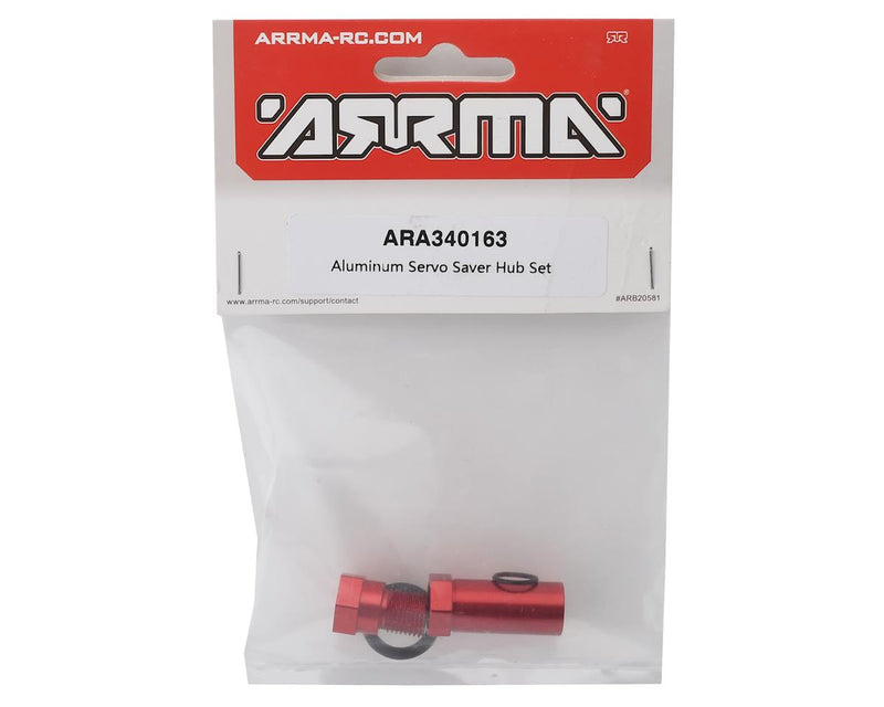 ARA340163 Arrma Aluminum Servo Saver Hub Set, AR340163