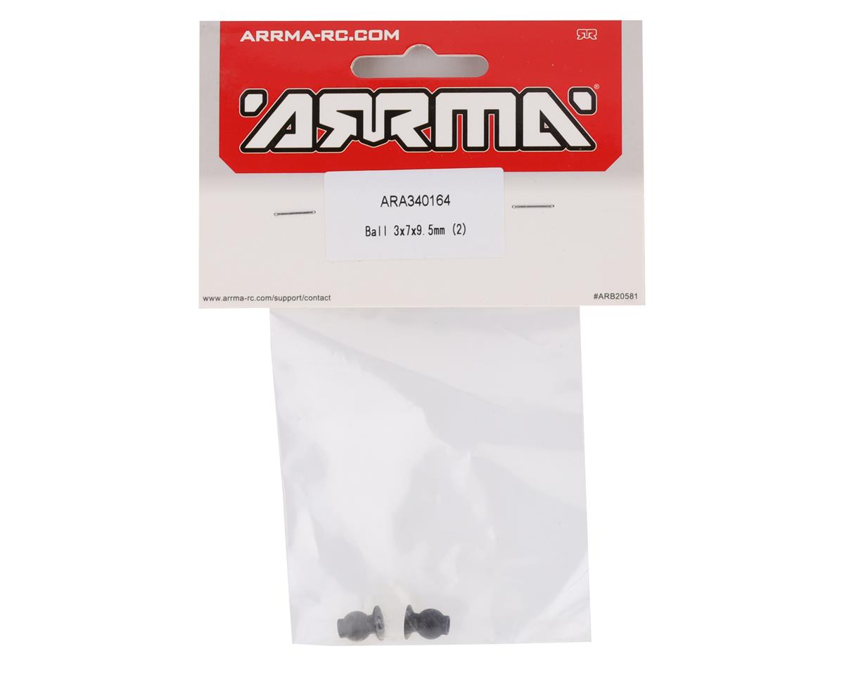 ARA340164 Arrma Ball 3x7x9.5mm, 2pcs, 8S BLX, AR340164 ARRMA