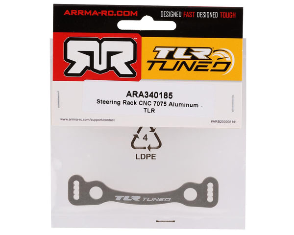 ARA340185 Arrma TLR Tuned Aluminium CNC Steering Rack, AR340185