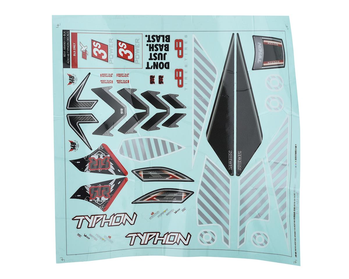 ARA402270 Arrma Typhon 4x4 Clear Body with Decals, AR402270 ARRMA