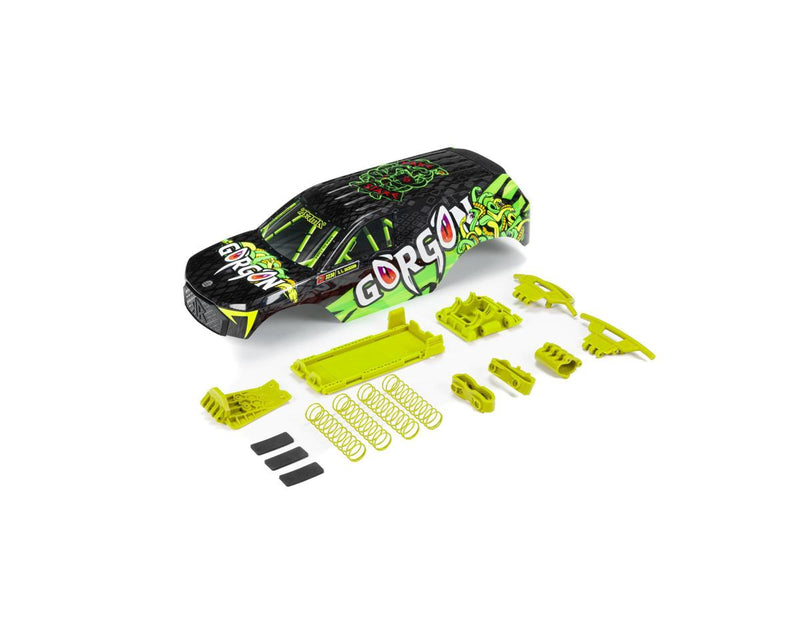 ARA402349 Arrma GORGON Body Set, Fluoro Yellow, Gorgon