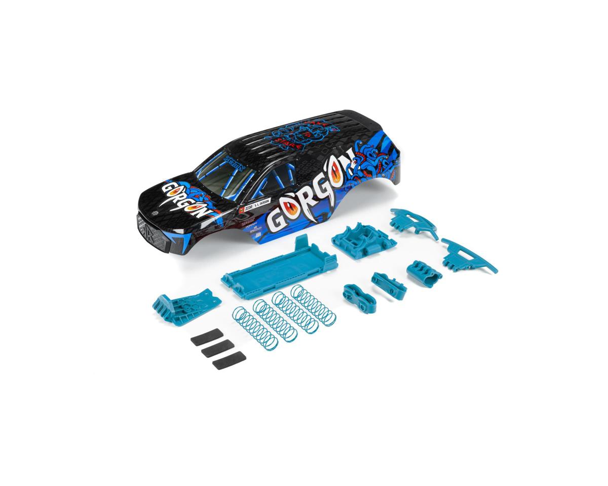 ARA402355 Arrma Painted Body with Decals Installed, Blue, Gorgon ARRMA