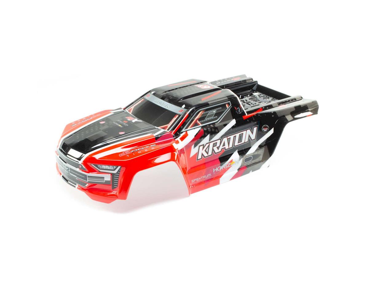 ARA406156 Arrma Kraton 6S BLX Painted Decaled Trimmed Body (Red), AR406156 ARRMA