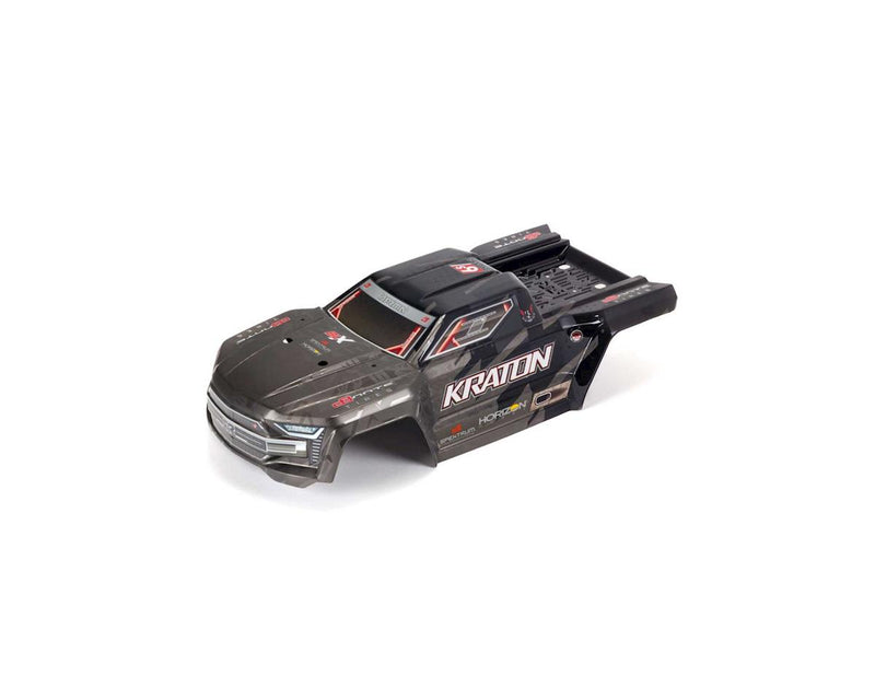 ARA406159 Arrma Kraton 6S BLX Painted Decaled Trimmed Body Black, AR406159