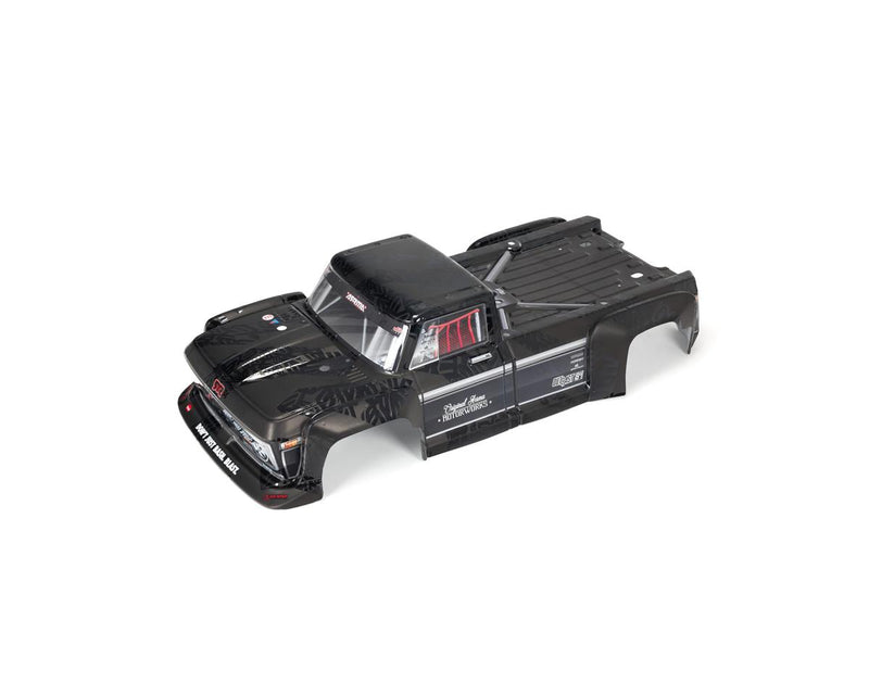 ARA409009 Arrma Outcast EXB 8S Painted Body Set, Black, AR409009