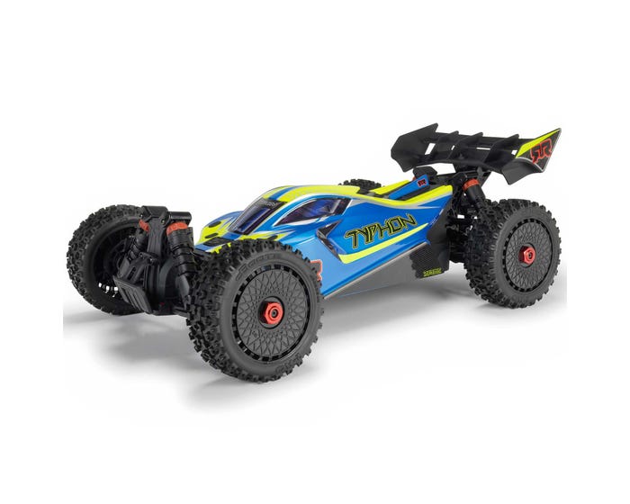 Arrma Typhon MEGA 665 4X4 1/8 Brushed Buggy RTR, Blue ARA4206V4T1
