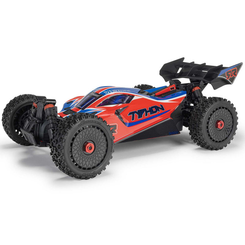 Arrma Typhon MEGA 665 4X4 1/8 Brushed Buggy RTR, Red ARA4206V4T3