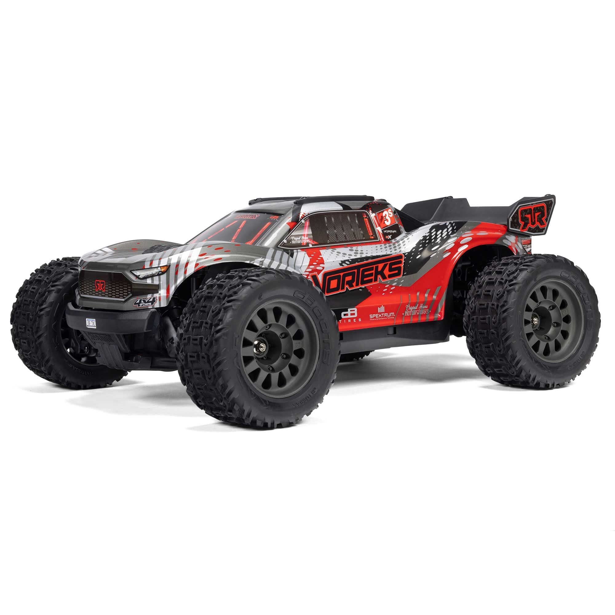 Arrma Vorteks V4 4X4 223S BLX 1/10 RC Stadium Truck, RTR,Red, ARA4305V4T1 ARRMA