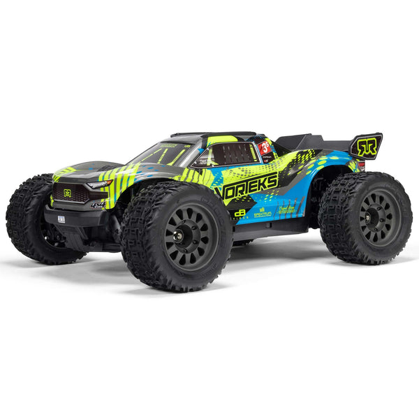 Arrma Vorteks V4 4X4 223S BLX 1/10 RC Stadium Truck, RTR, Teal, ARA4305V4T2