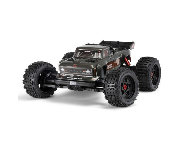 Arrma Outcast 4X4 BLX 4S Stunt Truck RTR, Gun Metal, ARA4410V2T3