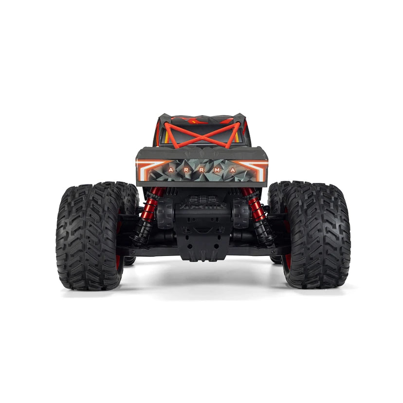 Arrma Quake 4S BLX 1/8 4X4 Monster Truck, RTR, Black/Red ARA4437T1 Due Mid Dec (Copy)