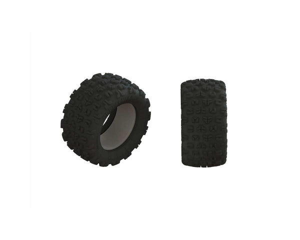 ARA520059 Arrma dBoots Copperhead2 MT Tire and Inserts, 2pcs, Kraton 8S EXB, AR520059