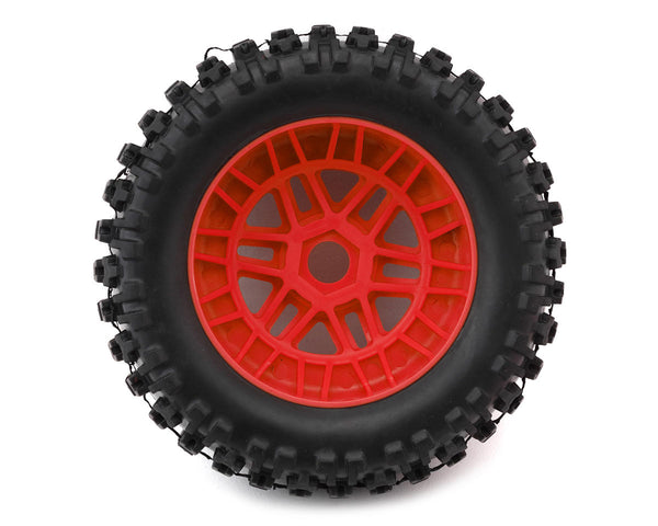 ARA550065 Arrma dBoots Fortress Tyre, Red, 2 Pieces, Mojave, AR550065