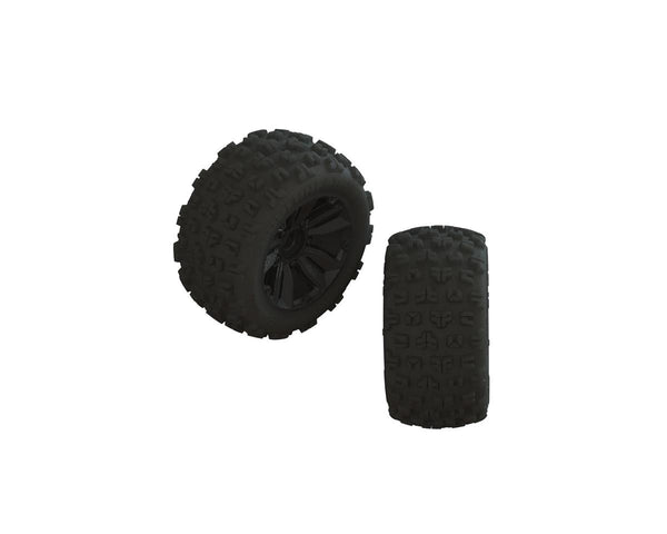 ARA550090 Arrma dBoots Copperhead2 LP Tire Set Glued, 2pcs