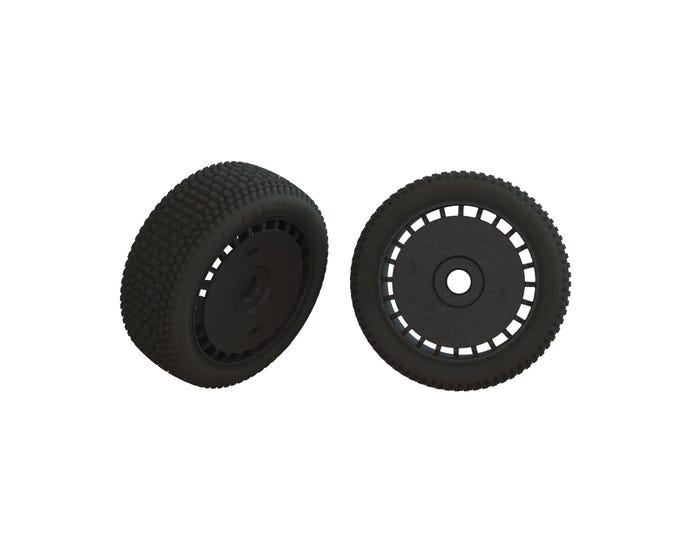 ARA550098 Arrma dBoots Exabyte Pre-Glued Tyres, 2pcs