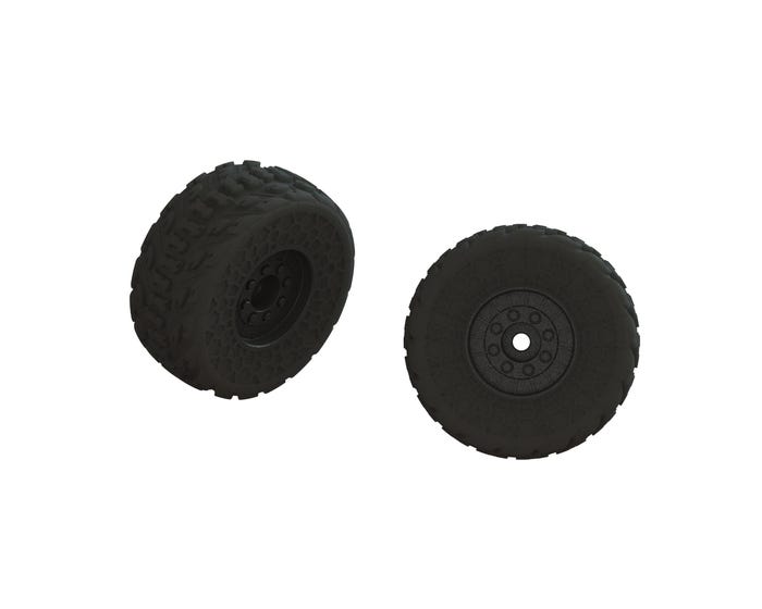 ARA550107 Arrma dBoots Fireteam Premounted Tyres, 2pcs, Fireteam, AR550107