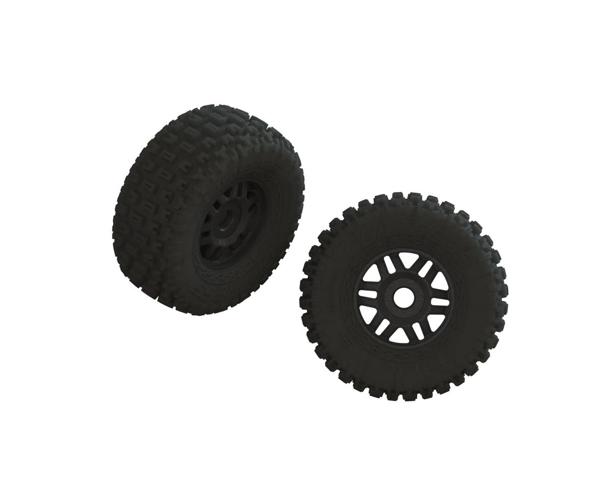 ARA550110 Arrma Boots Fortress LP Tire Set, Mojave 4S ARRMA